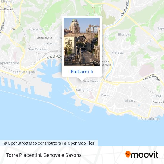 Mappa Torre Piacentini