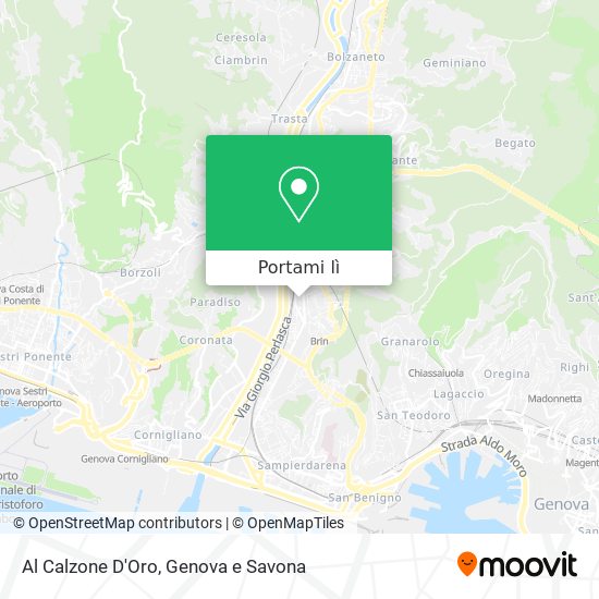 Mappa Al Calzone D'Oro
