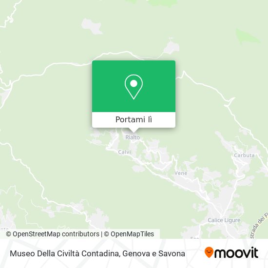 Mappa Museo Della Civiltà Contadina