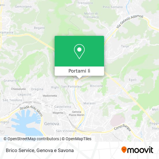 Mappa Brico Service