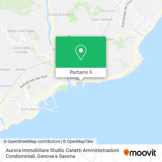 Mappa Aurora Immobiliare Studio Canetti Amministrazioni Condominiali