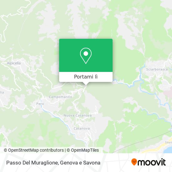 Mappa Passo Del Muraglione