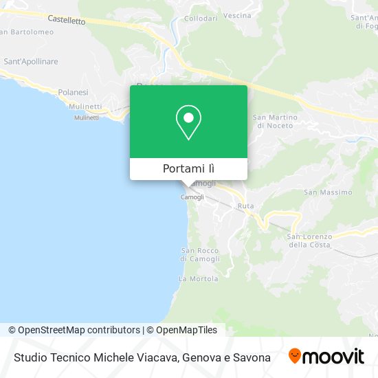 Mappa Studio Tecnico Michele Viacava