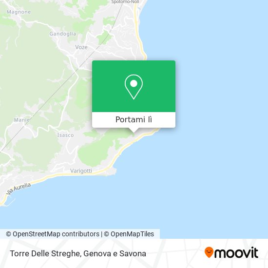 Mappa Torre Delle Streghe