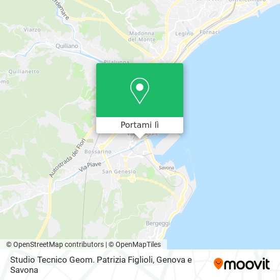 Mappa Studio Tecnico Geom. Patrizia Figlioli