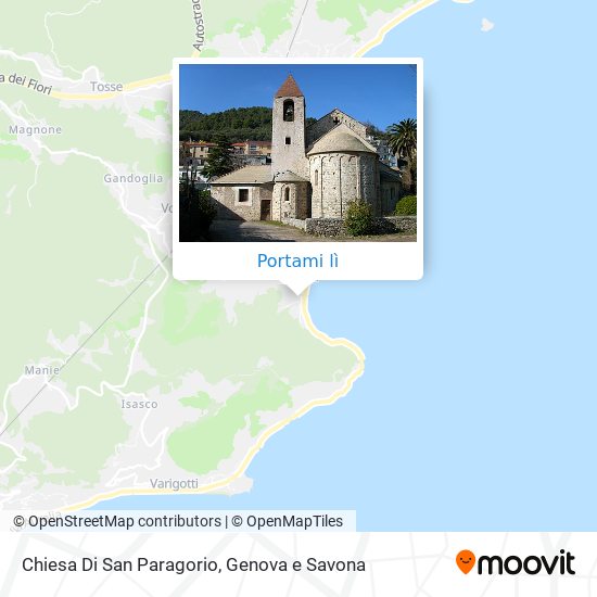 Mappa Chiesa Di San Paragorio