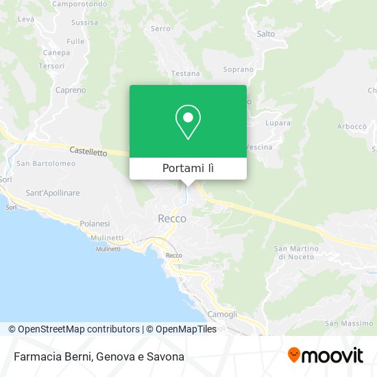 Mappa Farmacia Berni