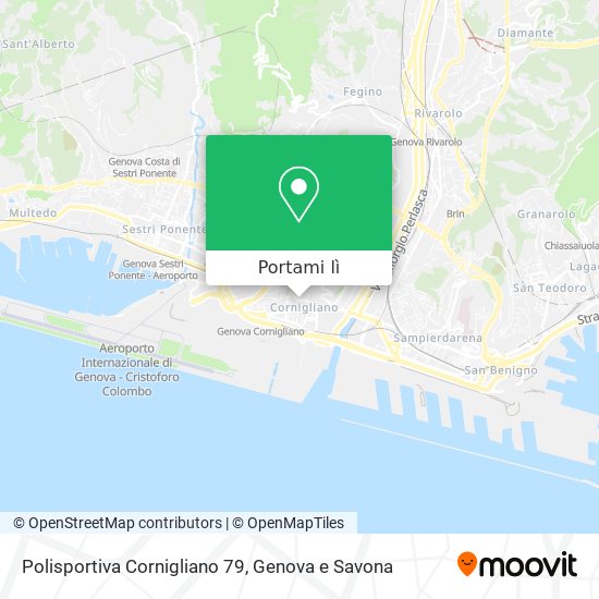 Mappa Polisportiva Cornigliano 79
