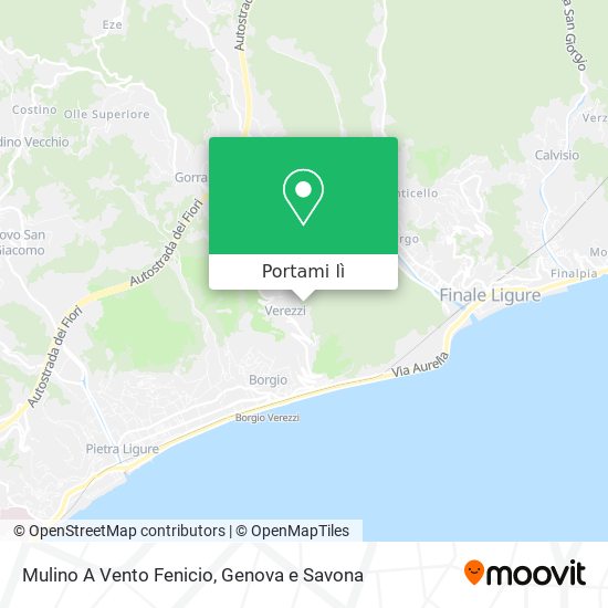 Mappa Mulino A Vento Fenicio