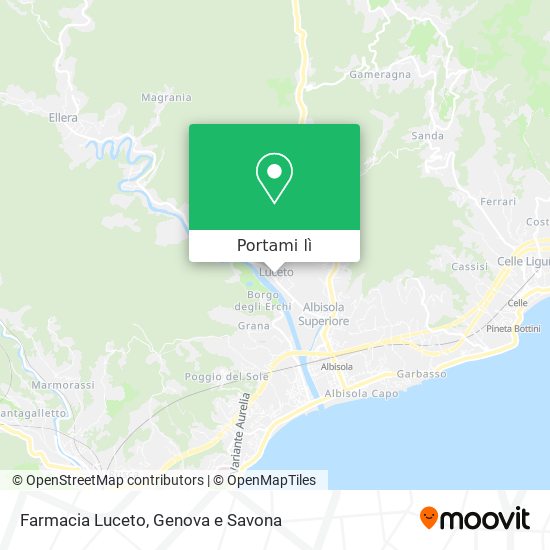 Mappa Farmacia Luceto