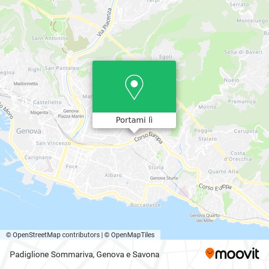 Mappa Padiglione Sommariva