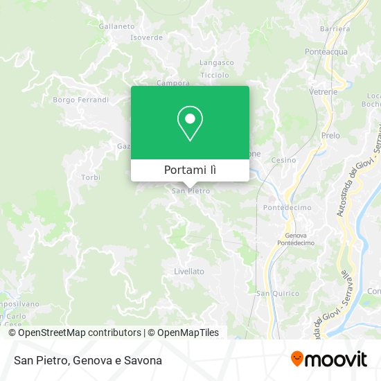 Mappa San Pietro