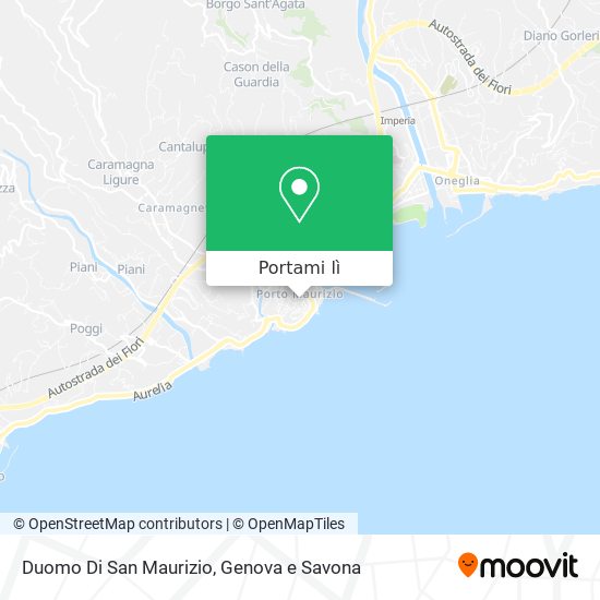 Mappa Duomo Di San Maurizio