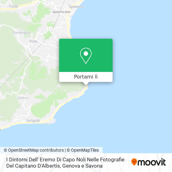 Mappa I Dintorni Dell' Eremo Di Capo Noli Nelle Fotografie Del Capitano D'Albertis