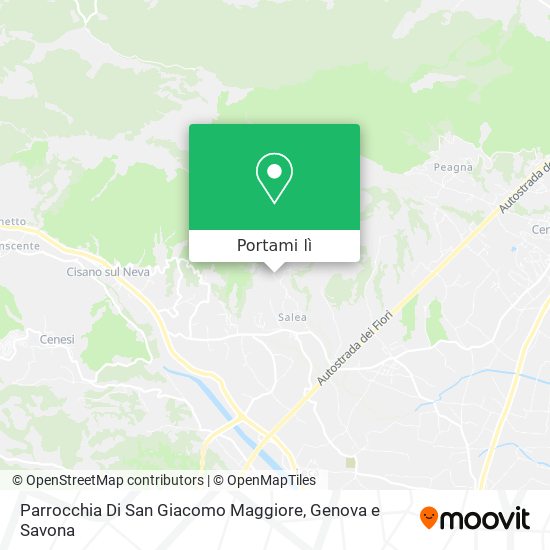 Mappa Parrocchia Di San Giacomo Maggiore