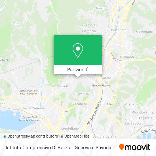 Mappa Istituto Comprensivo Di Borzoli
