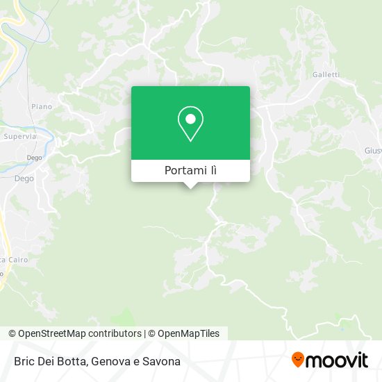 Mappa Bric Dei Botta