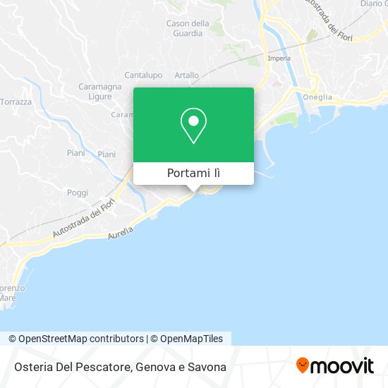 Mappa Osteria Del Pescatore