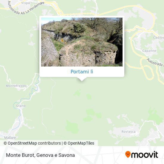 Mappa Monte Burot