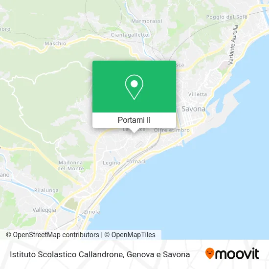 Mappa Istituto Scolastico Callandrone