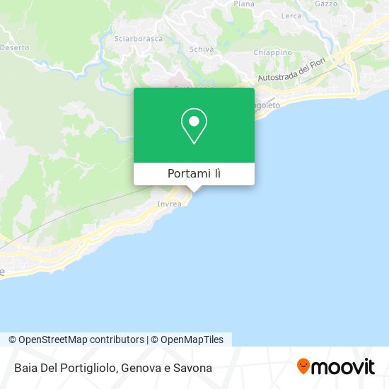 Mappa Baia Del Portigliolo