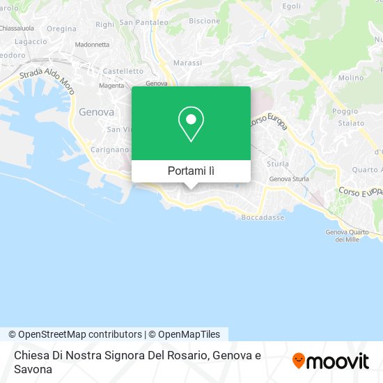 Mappa Chiesa Di Nostra Signora Del Rosario