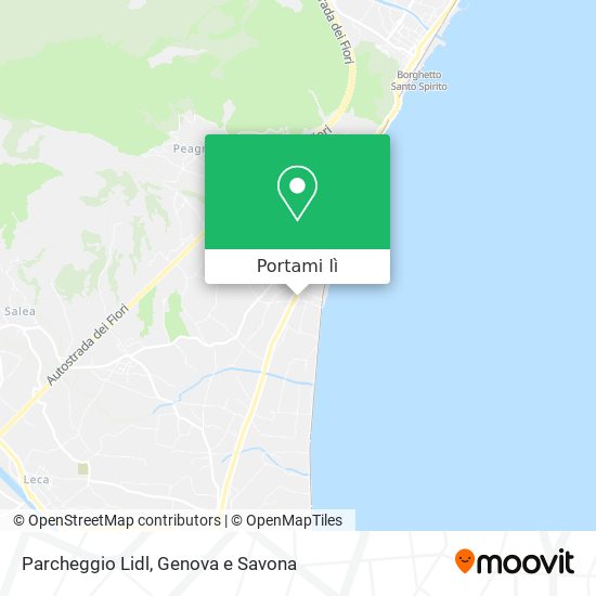 Mappa Parcheggio Lidl