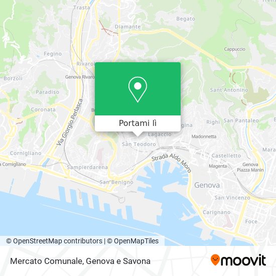 Mappa Mercato Comunale