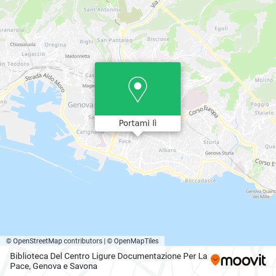 Mappa Biblioteca Del Centro Ligure Documentazione Per La Pace