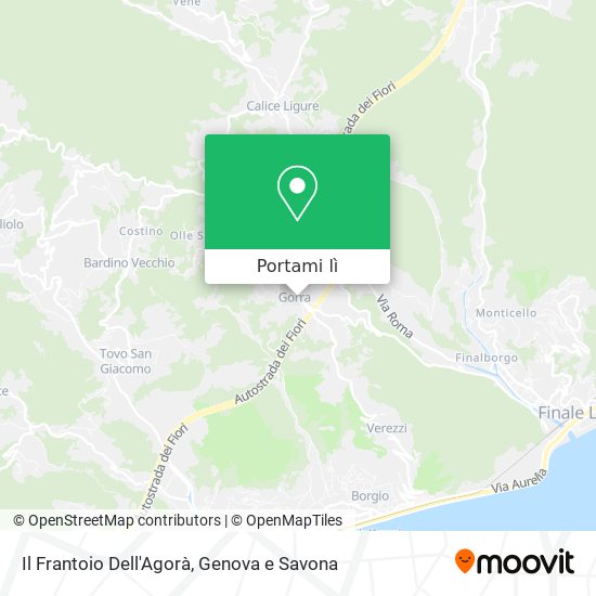 Mappa Il Frantoio Dell'Agorà