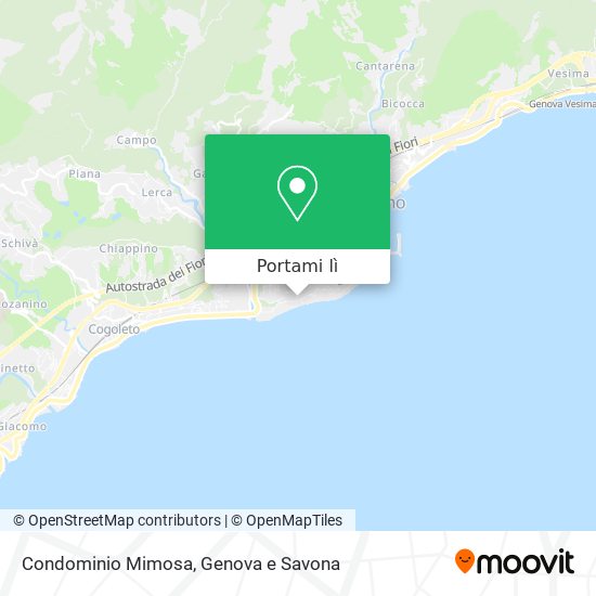 Mappa Condominio Mimosa