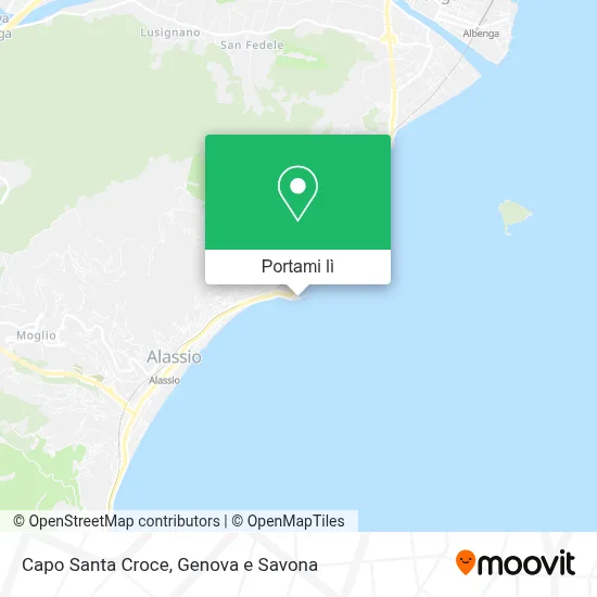 Mappa Capo Santa Croce