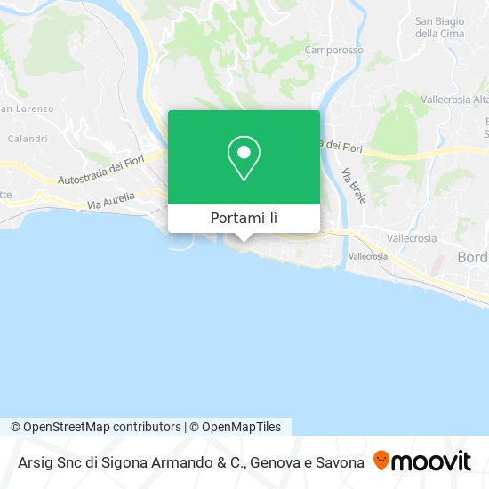 Mappa Arsig Snc di Sigona Armando & C.