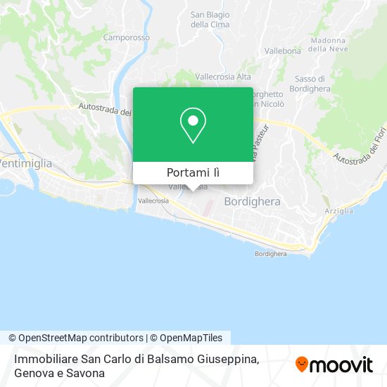 Mappa Immobiliare San Carlo di Balsamo Giuseppina