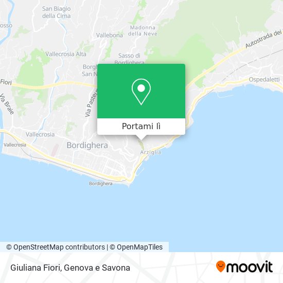 Mappa Giuliana Fiori