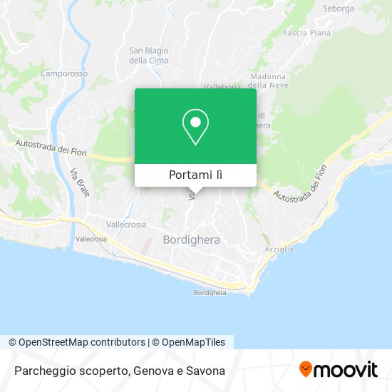 Mappa Parcheggio scoperto