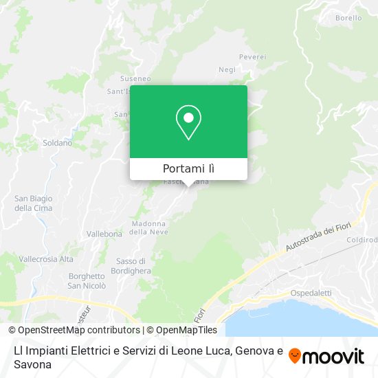 Mappa Ll Impianti Elettrici e Servizi di Leone Luca