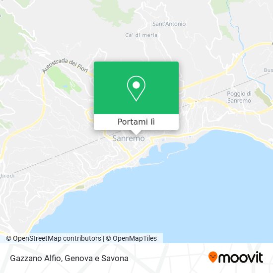 Mappa Gazzano Alfio