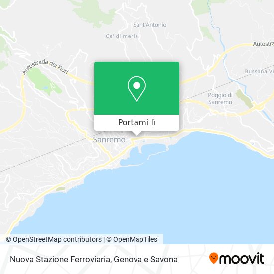 Mappa Nuova Stazione Ferroviaria