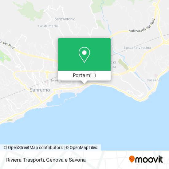 Mappa Riviera Trasporti