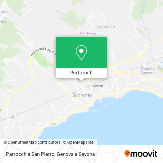 Mappa Parrocchia San Pietro