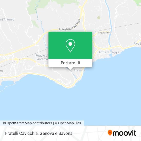 Mappa Fratelli Cavicchia