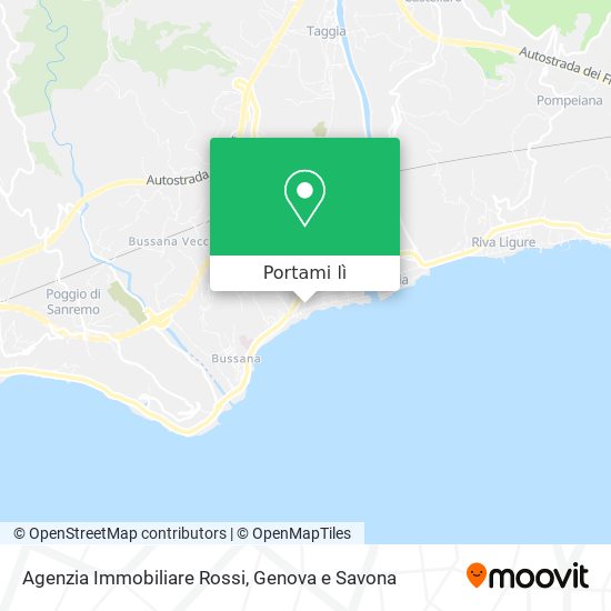 Mappa Agenzia Immobiliare Rossi