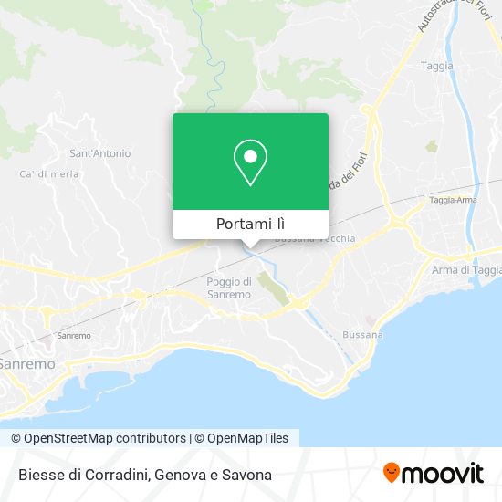 Mappa Biesse di Corradini