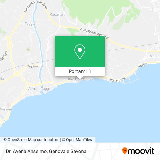 Mappa Dr. Avena Anselmo