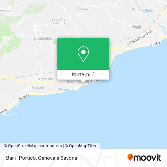 Mappa Bar il Portico