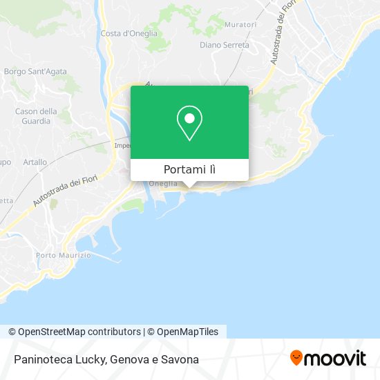 Mappa Paninoteca Lucky