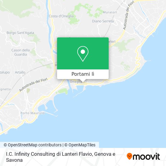 Mappa I.C. Infinity Consulting di Lanteri Flavio