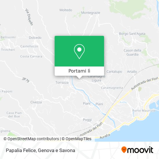 Mappa Papalia Felice