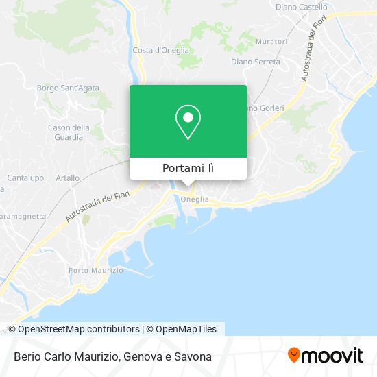 Mappa Berio Carlo Maurizio